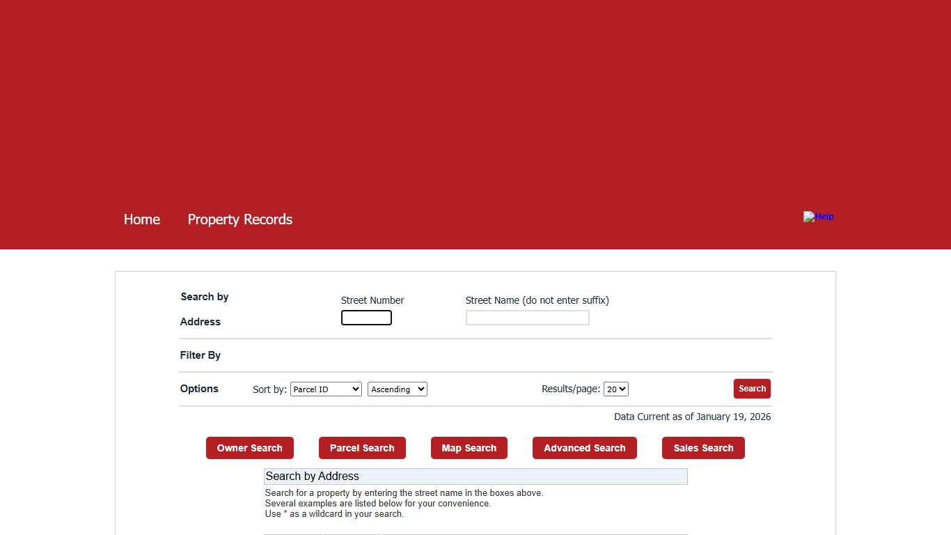 Butler County - Address Search